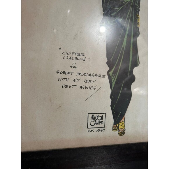 Milton Caniff Copper Calhoon Print - Picture 2 of 4